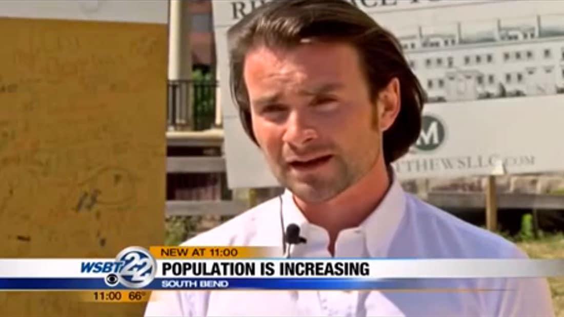 David Matthews interviewed about population increase