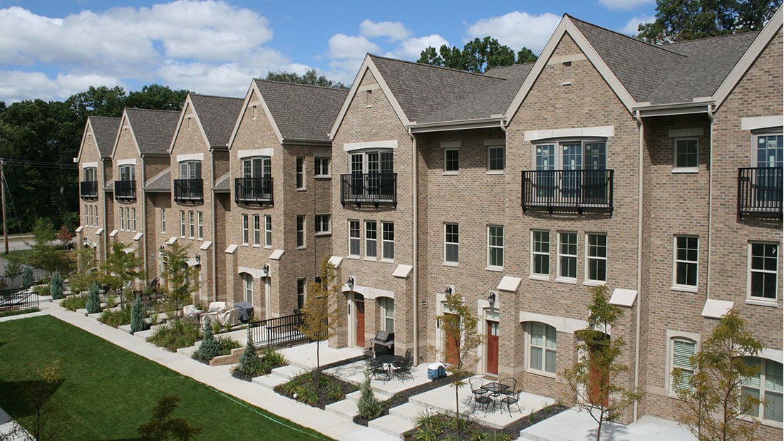 Row of Ivy Quad Units